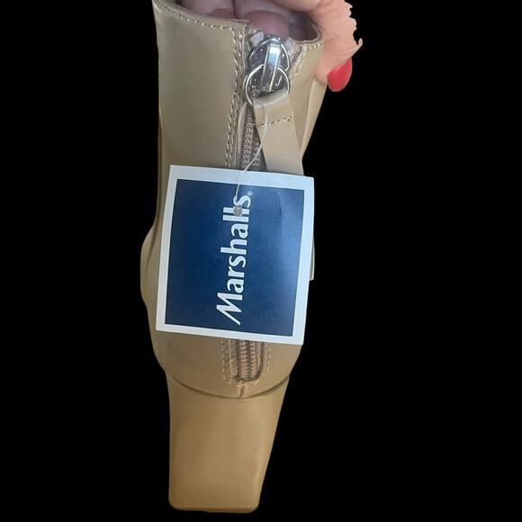 NEW!  MIA Lynett Faux Leather Bootie Heeled Ankle Boots -Size 8.5 - Picture 6 of 16